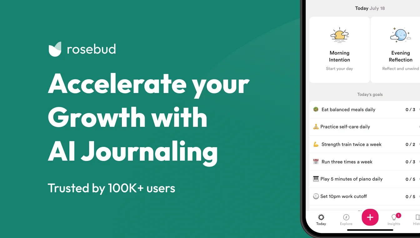 Rosebud app screenshot