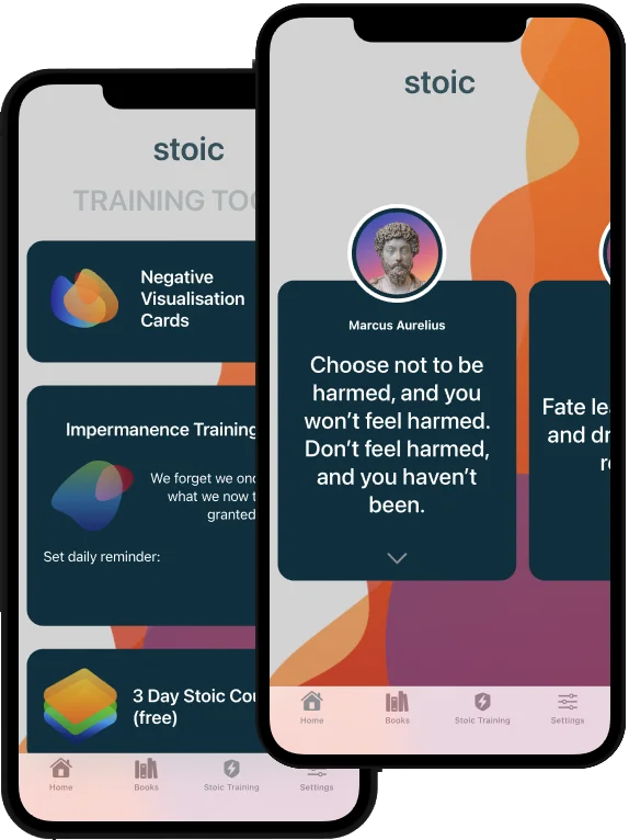 Stoic app screenshot